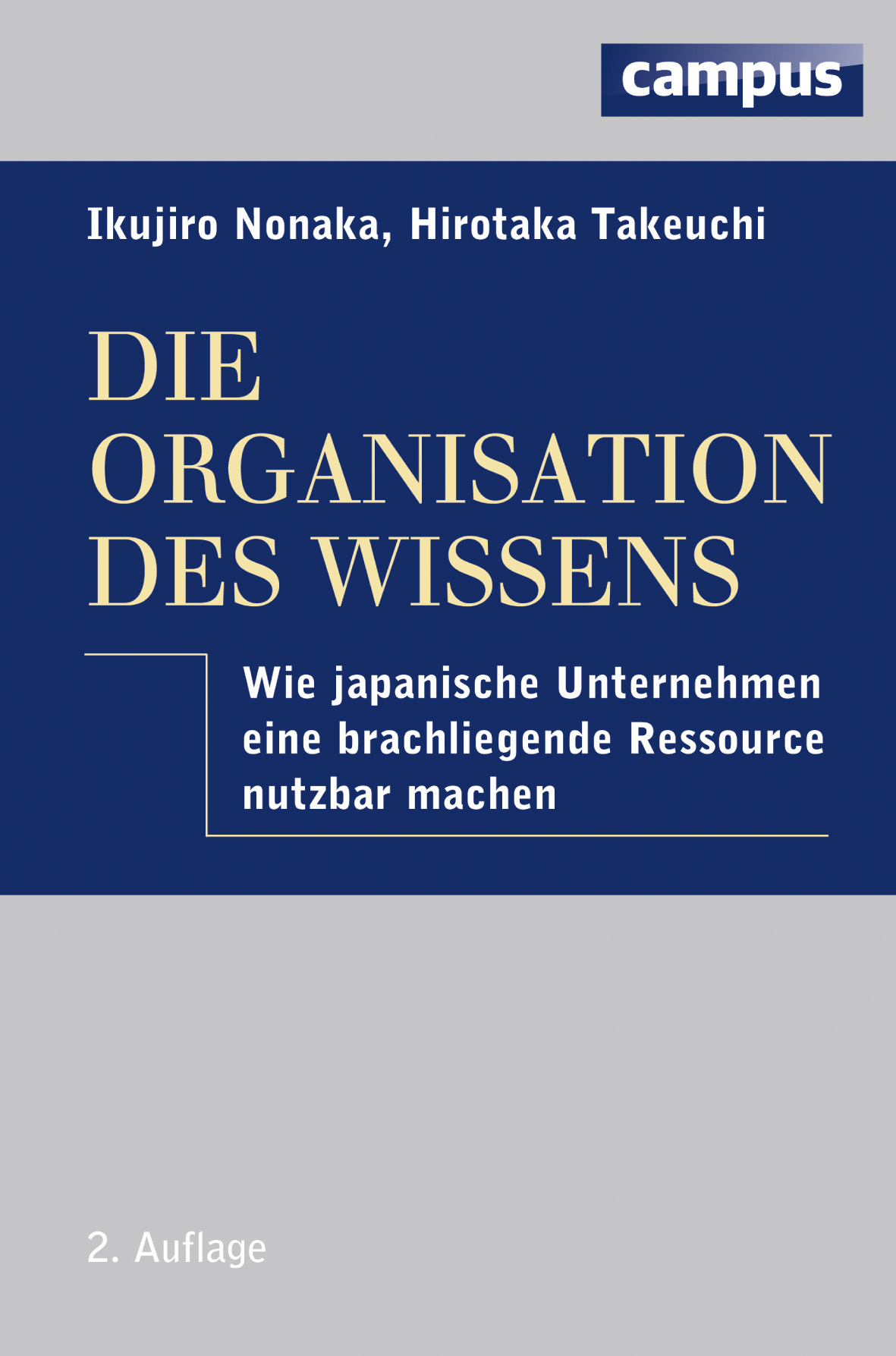 Buchcover : Die Organisation des Wissens