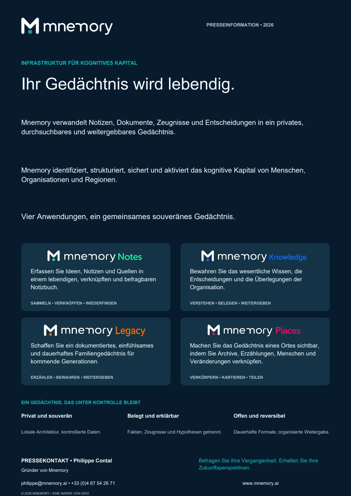 Vorschau des Mnemory-Informationsblatts 2026